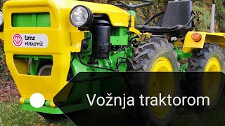 Voznja traktorom TV523-Driving a tractor