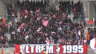 Stade de Reims-Bastia, 13/01/2013, la Grecque des Ultrems.