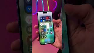 Control Center CORECT în iOS18  #ios18 #ios18update
