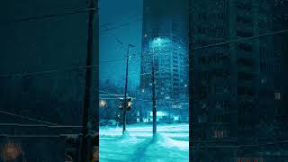 Imxone - Analog Night #atmosphere #electronic #ambient #snowfall  #darkambient #chillmusic #chillout