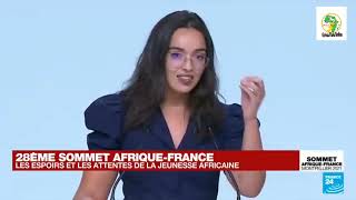 28eme Sommet Afrique-France (2021) : l'échange sans concession des jeunes avec Emmanuel Macron