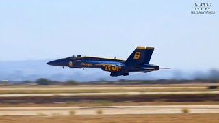 Blue Angels Aerobatic Maneuvers at Airshow 2024