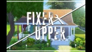 New (fixer-upper-series 1)Sims 4 (ps4) New build stately home {2of3)