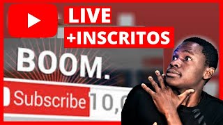 LIVE   GANHAR MAIS INSCRITOS , CRESCER NO YOUTUBE ,ANALISANDO SEU CANAL E RESPONDENDO PERGUNTAS