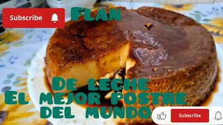 SI QUIERES SABER OTRA FORMA MAS DE HACER FLAN DE LECHE NO TE PIERDAS EL VIDEO COMPLETO #postres