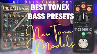 "12 Bass Preamps / 6 Bass Cabs IR for ToneX, ToneX One, & ToneX Pedal"