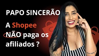 Pagamento PENDENTE Afiliado Shopee l Como receber as comissões de Afiliado Shopee