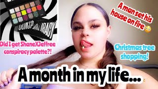 DID I GET THE SHANEXJEFFREE CONSPIRACY PALETTE?!?! | A MONTH IN MY LIFE.... kinda😂