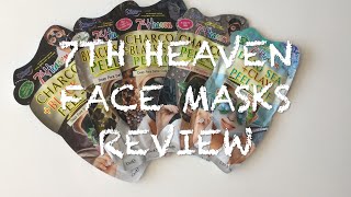 7th Heaven Peel-Off Face Masks | Unboxing & Review