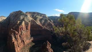 View from the top of Angel’s Landing