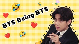 BTS being BTS 🤣 [ funniest moments ] 😂✨❤️