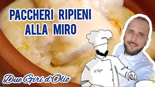 Paccheri ripieni alla Miro , cremosità assicurata!  🍽️ #duegiridolio #marcorapo