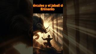 Hércules y el jabalí de Erimanto #curiosidades #mitologia #jabalí