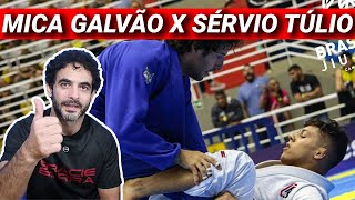 Mica Galvão X Sérvio Tulio 2022 - breakdown da luta com Felipe Siqueira