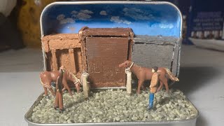 Old West Town Gun Fight Diorama!!!