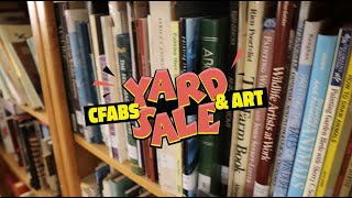 CFABS Yard Sale This Saturday, April 1