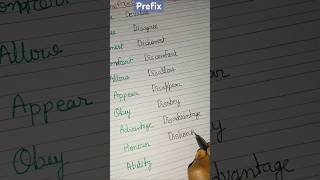 Prefix #english