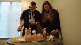 NOT MY ARMS CHALLENGE/ SANDWICH MAKING PART 2