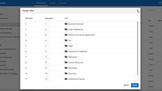 How to use the Export Index | FirmRoom Help Guide Video