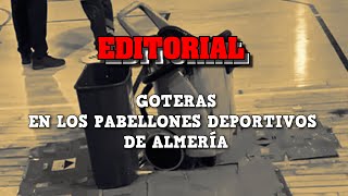 Goteras en Instalaciones Deportivas de Almería Provocan Descontento Ciudadano