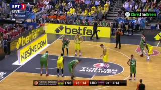 Fenerbahce vs Laboral Kutxa (88-78) Full Highlights | Euroleague 2016 [Semi-Finals]