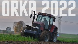 ✫ ENGINE SOUND ✔ CASE VS 4 SKIBY✫ CIĘŻKA ORKA ZIMOWA 2022 ✫ GR WILKOWSKI ✫ CASE MX135 ✫ NAUD ✫