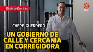 Chepe Guerrero promete un gobierno de calle y cercanía en Corregidora