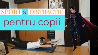 5 exerciții distractive pentru copii