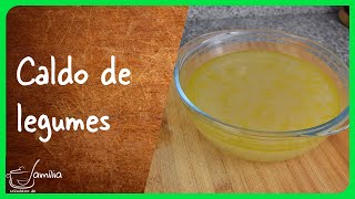 Vamos aprender como fazer como fazer caldo de vegetais / legumes