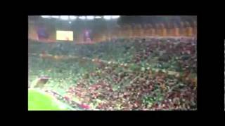 Irish football fans singing whilst losing against Spain 14 June 2012.avi