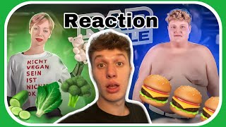 MILITANTE VEGANERIN vs. EHRENMANNRIUS (RAPBATTLE) // REACTION