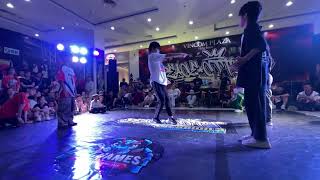 Bboy Lỳ & ? vs Bboy Danh Kon & Bgirl Ruby | TOP 8 | PEACE CITY 3 - BREAKING BATTLE