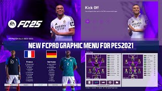 PES2021 | NEW EA FCPRO GRAPHIC MENU