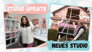 ✨ 🎨 🪡 Nähstudio MakeOver und Einblicke in das NEUE Studio