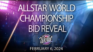 February 6, 2024 - Allstar World Championship Bid Reveal