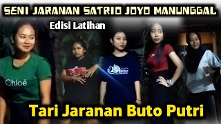 Tari Jaranan Buto Putri Jaranan Satrio Joyo Manunggal Edisi Latihan Live Sumberkembang