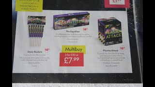 Lidl Fireworks leaflet 2019