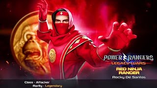 power ranger legacy war red ninja rangers #legacywars #powerranger #rangers