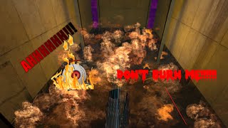 Portal Gameplay: Part 4 - DON'T BURN ME!!!!!