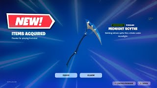 How to Get the *NEW* EXCLUSIVE Midnight Scythe Pickaxe in Fortnite