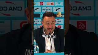 #dezerbi parle de l'importance des jeunes! #ConférenceDePresse #olympique #marseille #om #mercato