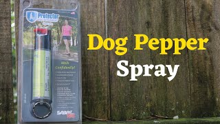 Dog Pepper Spray by SABRE RED Review & Spray Test