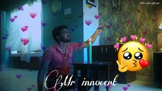 Nee Enthu Dii 🥺💞 { Mr innocent } Bala 🥺❤️💘Teena cute love status Tamil @felixedit856