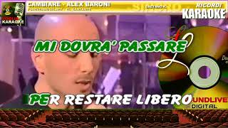 Alex Baroni - Cambiare (SL) cover Karaoke