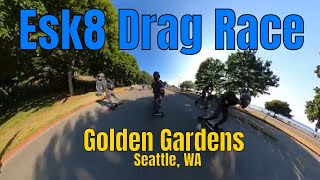 Esk8 Drag Race - Golden Gardens - Seattle, WA