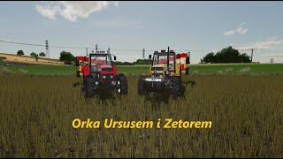 #FS22#🚜💥Oporowa💥 orka 💢Ursusem i Zetorem💢🚜#Link do remix w opisie