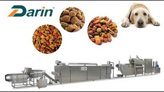 How It's Made Dry Dog Feed/Dry Pet Food Production Line 200-300kg/hr