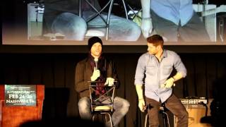 Supernatural Convention Nashville - Jensen & Jared panel