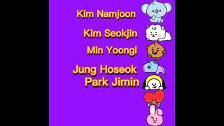 Kim Namjoon,Kim Seokjin,Min Yoongi,Jung Hoseok,Park Jimin,Kim Taeyung,Jeon Jungkook,BTS #BTSxArmy