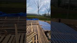 changing roof design #howtodo #carpenter #woodenhouse